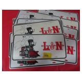 15 LOUISVILLE & NASHVILLE LICENSE PLATES