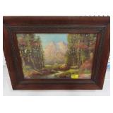 ROBERT WOOD LANDSCAPE LITHOGRAPH