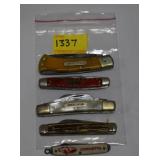 5 POCKET KNIVEST INCLUDES: CARL SCHLIEPER GERMANY
