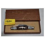 BOKER TREE BRAND OLDE STAG POCKET KNIFE IN BOX