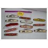 DOZEN USA MADE POCKET KNIVES