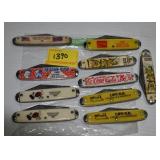 10 USA MADE POCKET KNIVES
