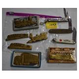 9 POCKET KNIVES