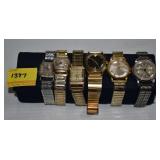 6 MENS WRIST WATCHES - MOST VINTAGE - NONE