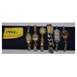 6 VINTAGE LADIES WRIST WATCHES  - ALL NON WORKING