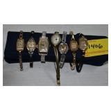 7 LADIES VINTAGE WRIST WATCHES ALL NON WORKING