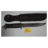 VINTAGE UNMARKED FIXED BLADE KNIFE