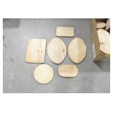 BOX WOOD CUTOUTS FOR BASKET MAKING