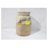 STONEWARE JAR