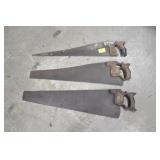 6 CROSS CUT SAWS