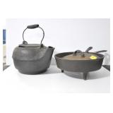 3 CAST IRON PIECES