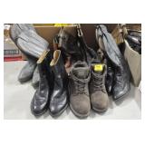 ASSORTED SHOES, COWBOY BOOTS, SNEAKERS, ALL