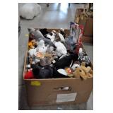 LARGE BOX BEANIE BABIES