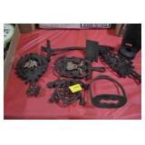 CANDLE HOLDER, BUGGY STEP, TRIVETS, SADDLE