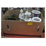 BOX VASES & MISC.
