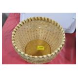 CHARLES EDWARDS SIGNED BASKET