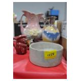 HULL MAGNOLIA VASE - HAIRLINE ON BASE,
