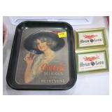 COKE TRAY 2-MILLER TIP TRAYS