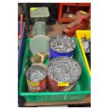 TOTE OF NAILS