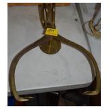 BRASS ACETONGS PLAQUE