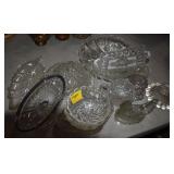 ASSORTED GLASSWARE