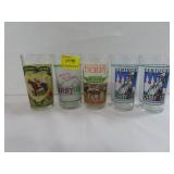 18 KENTUCKY DERBY GLASSES ASSORTED