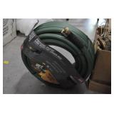 100 FT NEW GARDENHOSE, METAL BOX - NO KEY