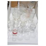 ASSORTED GLASSES