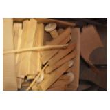 WOODCRAFT PIECES CANEING