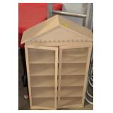 SMALL GLASS DOOR CABINET