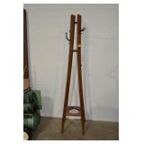MISSION OAK COAT TREE