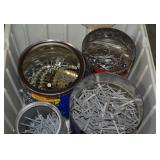 TOTE OF NAILS