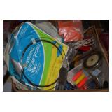 BOX ASSORTED FISHING ITEMS