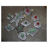 ADVERTISING THERMOMETER, KINGS CROWN TRAY,