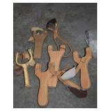 BOX TAPE, SMALL WOOD PIECES
