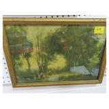 DANCING NYMPHS FRAMED PRINT