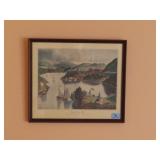 "VIEW OF WEST POINT" BY UNKNOWN ARTIST - CIRCA 183