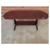 COFFEE TABLE WITH DROP LEAF ENDS