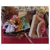 GROUPING: CHANGE PURSES, THERMOMETER, DOLL, ETC.