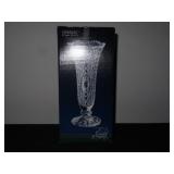 10 1/2" CRYSTAL "CHESNAY" VASE