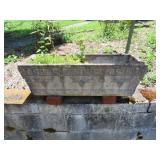 3 CONCRETE PLANTERS