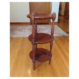 ETHAN ALLEN PINE PIE COOLER STAND - 3 TIER