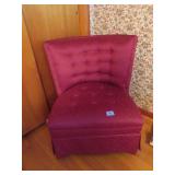 BURGANDY SIDE CHAIR