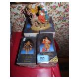 9 FONANINI CHRISTMAS FIGURINES