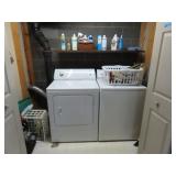 CONTENTS OF LAUNDRY: ADMIRAL ELECTRIC DRYER, WHIRL
