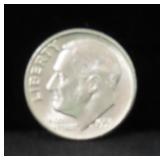 1955 ROOSEVELT SILVER DIME