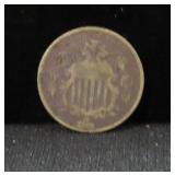 1868 SHIELD NICKEL