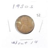 1930-S LINCOLN CENT
