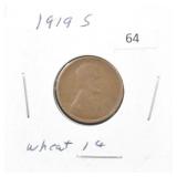 1919-S LINCOLN CENT