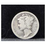 1927 MERCURY SILVER DIME